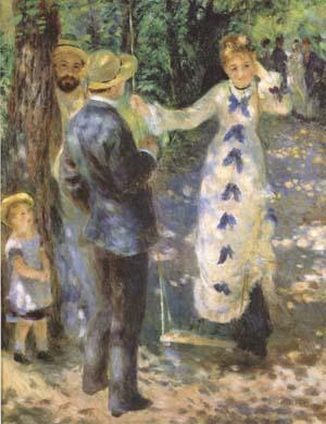 Pierre-Auguste Renoir The Swing (mk09) oil painting image